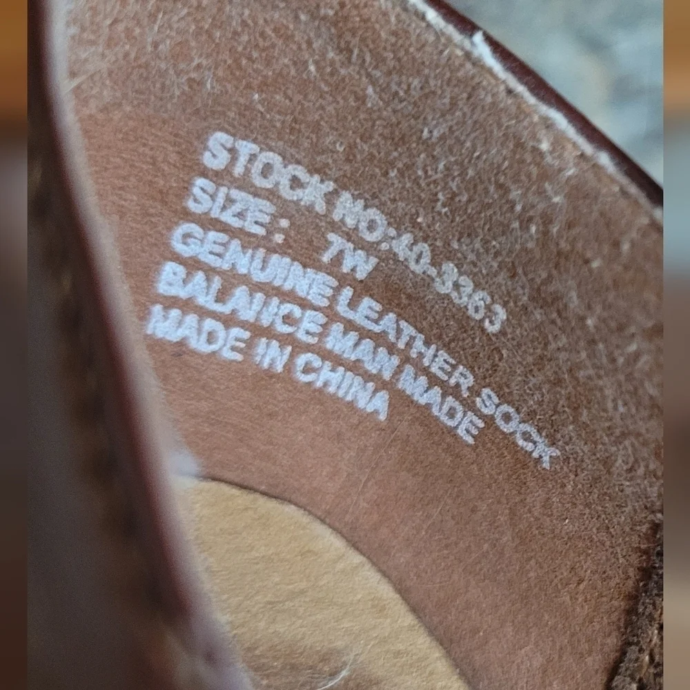 New Brown Leather Loafers
